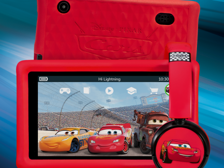 Disney and Pixar s Cars 7  Tablet & Headphones Bundle For Cheap