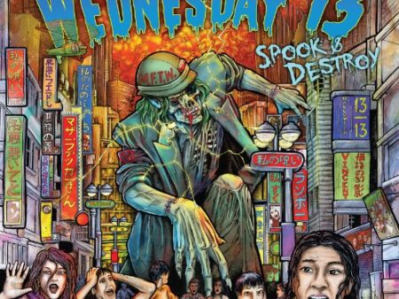 WEDNESDAY 13 - SPOOK & DESTROY (CD) For Sale