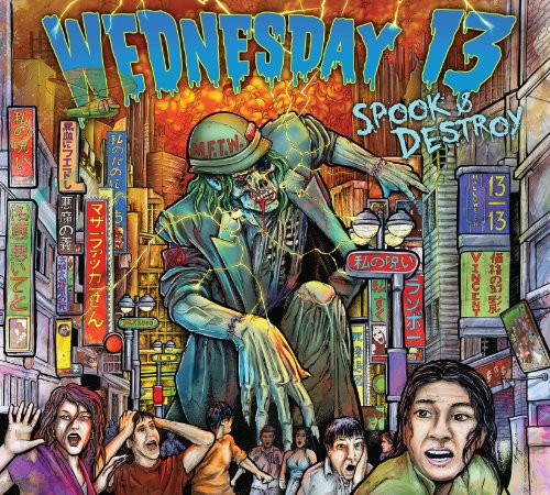 WEDNESDAY 13 - SPOOK & DESTROY (CD) For Sale