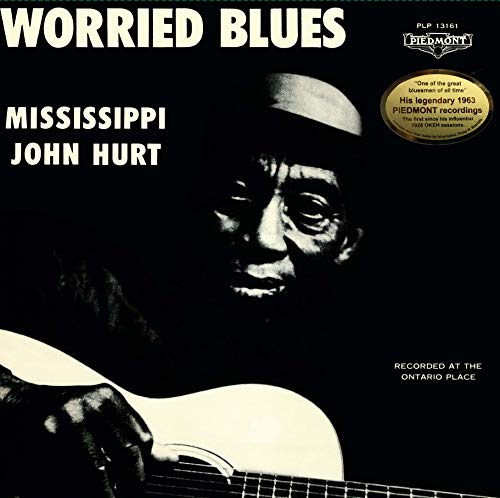 HURT,MISSISSIPPI JOHN - WORRIED BLUES (180G) (VINYL) For Sale