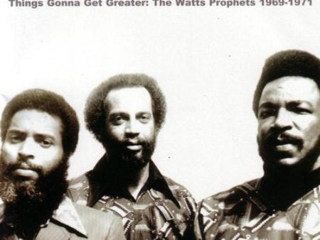 WATTS PROPHETS - 1969-1971 THINGS GONNA GET (CD) Supply