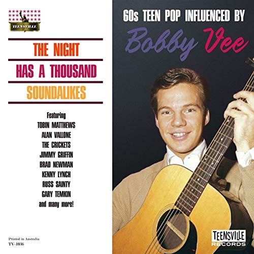 VARIOUS ARTISTS - NIGHT HAS A THOUSAND SOUNDALIKES (60S TEEN POP INFLUENCED BY BOBBY VEE) (CD) Hot on Sale