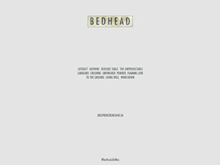 BEDHEAD - WHATFUNLIFEWAS (VINYL) Online