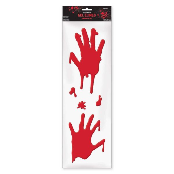 Asylum Bloody Hands Gel Clings For Cheap