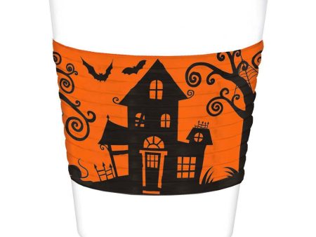 Frightfully Fancy Plastic Cups 16oz, 25pcs Fashion