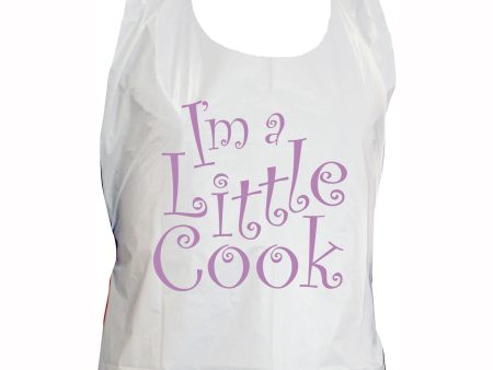 Little Cooks Plastic Aprons 4pcs For Sale