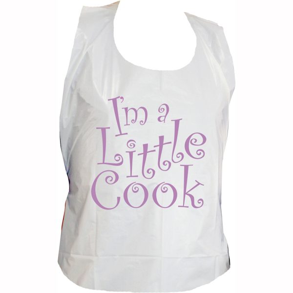 Little Cooks Plastic Aprons 4pcs For Sale