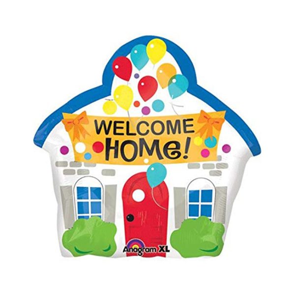 Welcome Home House Foil Balloon 18in Sale