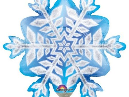 Snowflake Prismatic Mini Shape Balloon Fashion