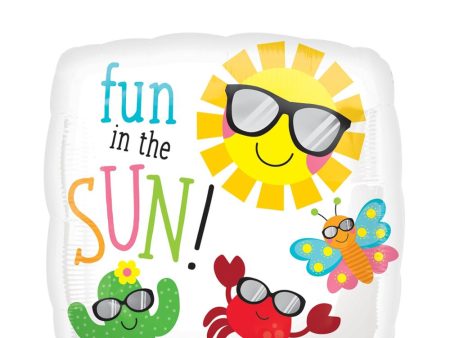 Fun in the Sun Characters Foil Balloon 45cm Sale