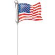 American Flag Mini Shape Balloon Online now