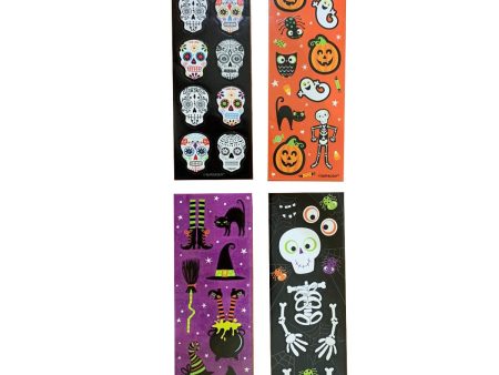 Halloween Sticker Strips 36pcs Discount