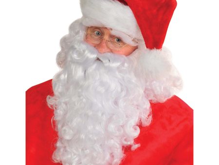 Adult Premium Santa Wig And Beard Set 4ct on Sale