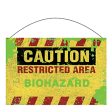 Biohazard Hanging Sign Metal Sale