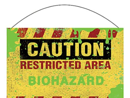 Biohazard Hanging Sign Metal Sale