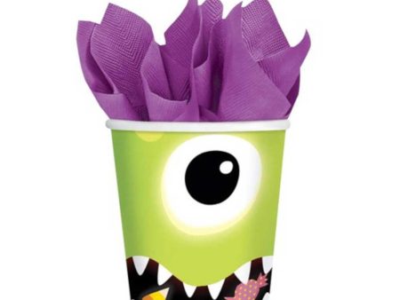 Boo Crew Cups 9oz, 8pcs For Sale