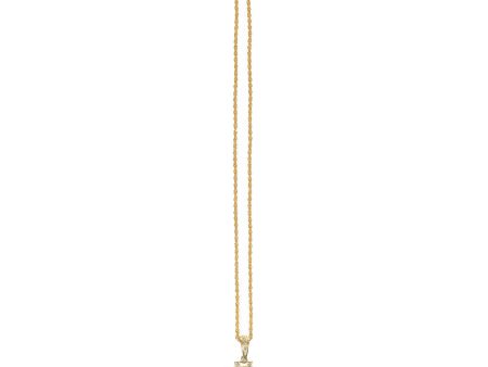 Casino Gold Dollar Sign Necklace 34in Online