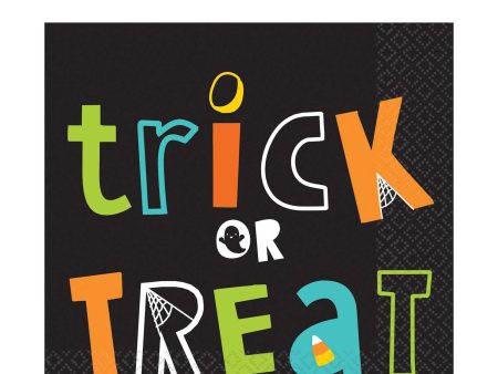 Trick Or Treat Lunch Tissues 16pcs Cheap