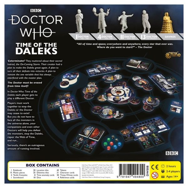 Doctor Who: Time of the Daleks (Second Edition) Sale