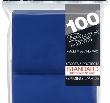 Ultra Pro - PRO-Gloss 100ct Standard Deck Protector® sleeves: Blue For Sale