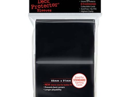 Ultra Pro - PRO-Gloss 100ct Standard Deck Protector® sleeves: Black on Sale