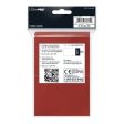 Ultra Pro - PRO-Gloss 100ct Standard Deck Protector® sleeves: Red For Sale