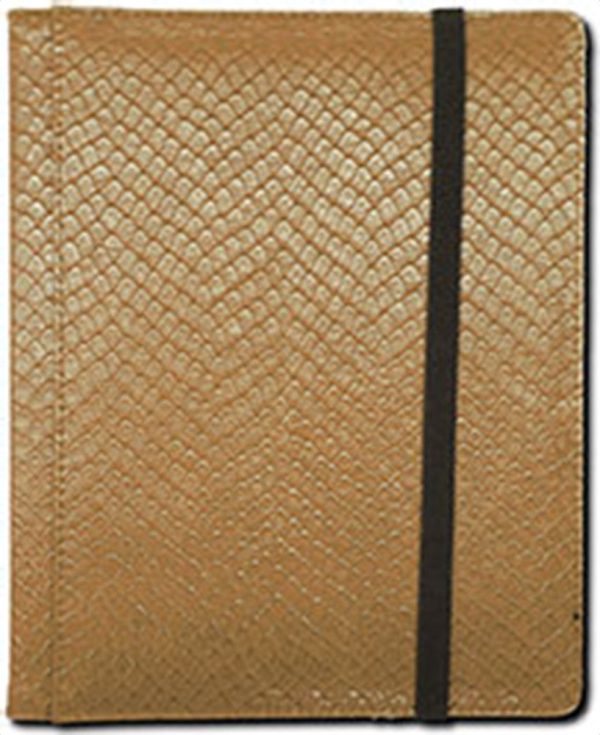 4-Pocket Dragonhide Sideloading Binder: Gold Online