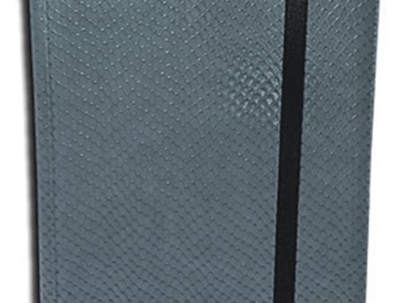 4-Pocket Dragonhide Sideloading Binder: Grey For Sale